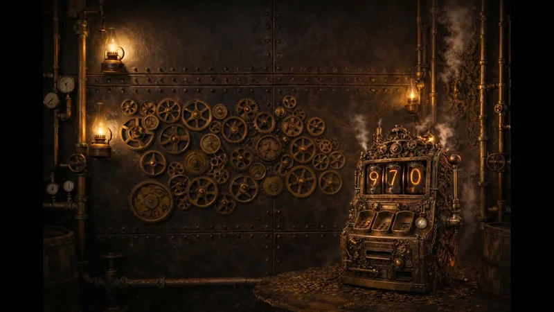 BonusPunk steampunk arka plan deseni