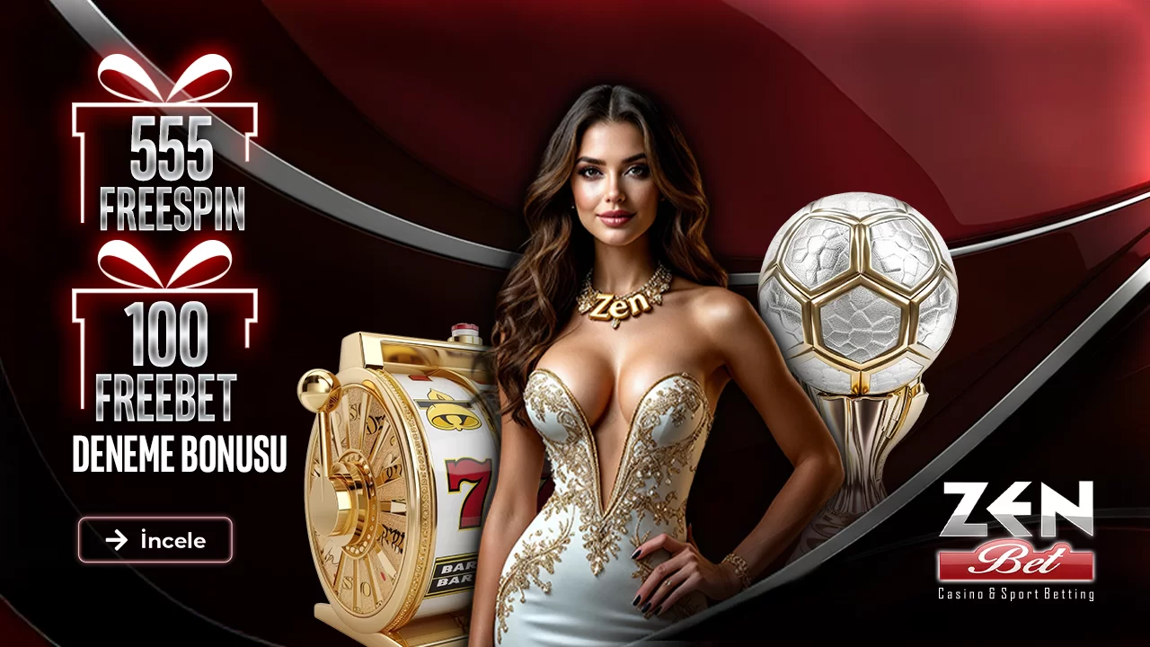 555 FREESPİN & 100 FREEBET DENEME BONUSU